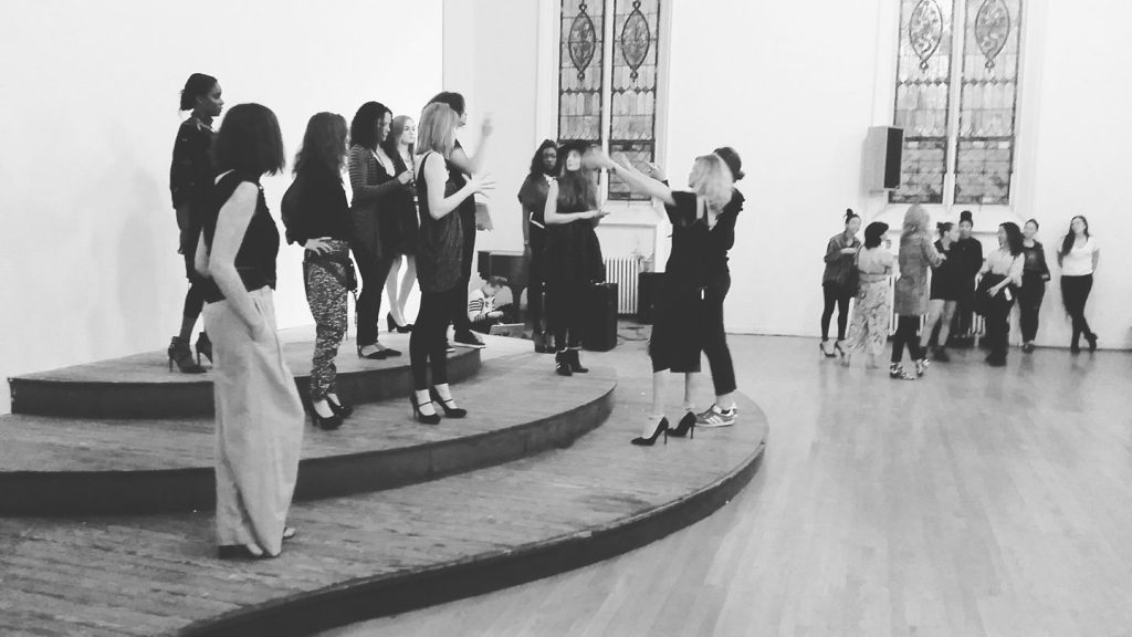 factory fashion show