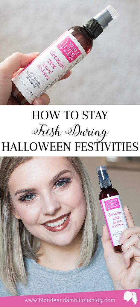 How To Stay Fresh During Halloween Festivities