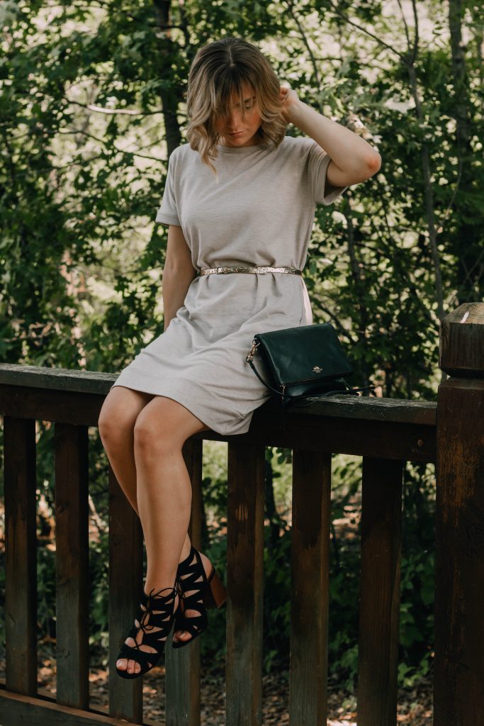 Comfy Chic: How To Dress Up The ULTIMATE T-Shirt Dress