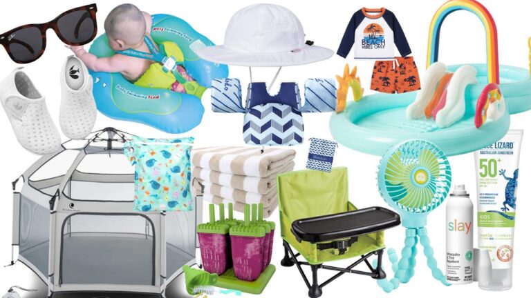 SUMMER ESSENTIALS FOR BABIES & TODDLERS