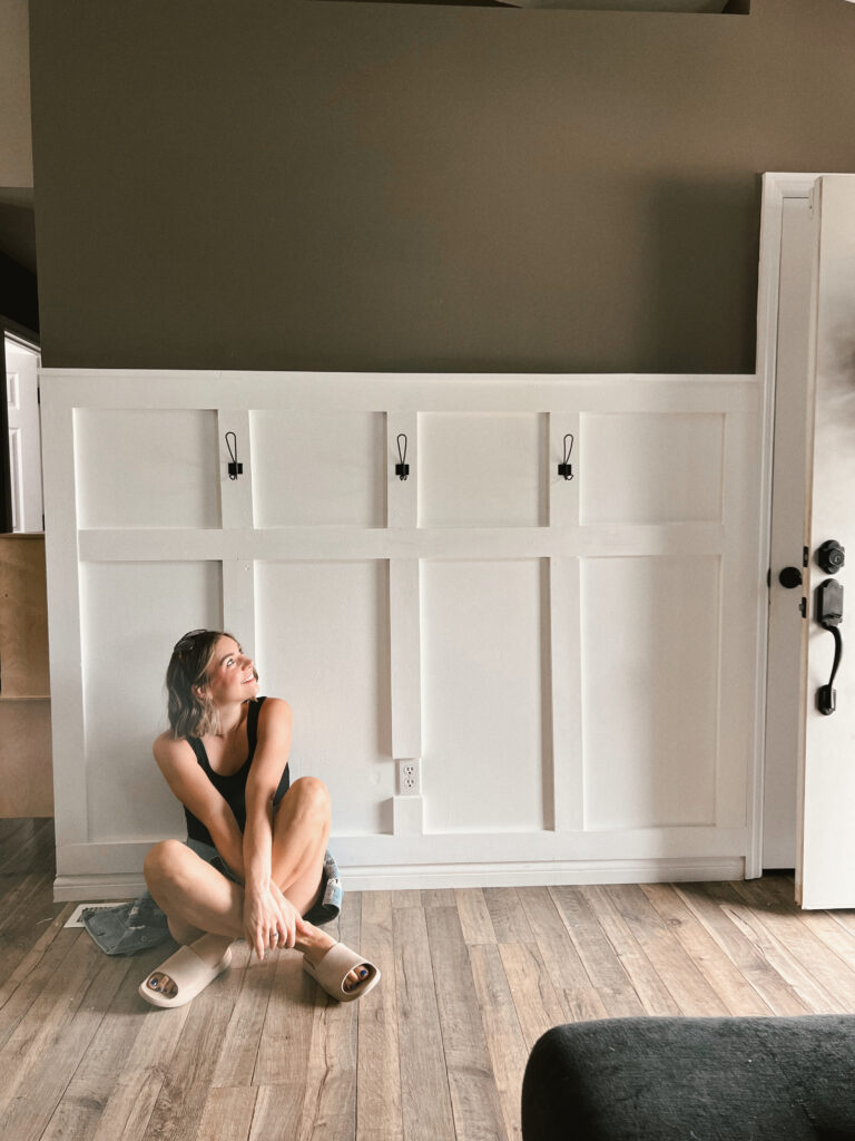 DIY Board & Batten | Front Entry Makeover - Taylor, Lately